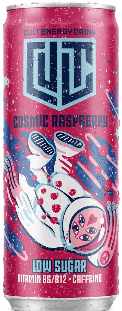 CULT Energy Cosmic Raspberry 33cl