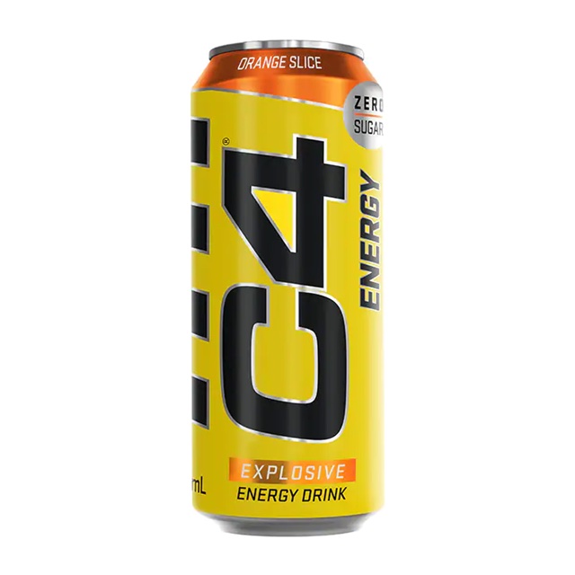 C4 Energy Drink Orange Slice 50cl (BF: 2025-03-29)