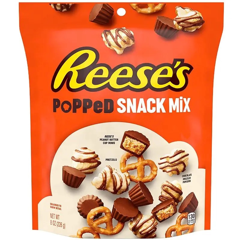 Reeses Popped Snack Mix 113g
