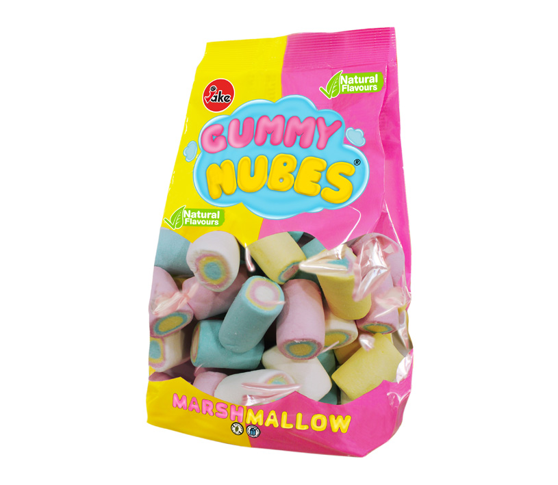 Jake Gummy Nubes Rainbow Mallows 500g