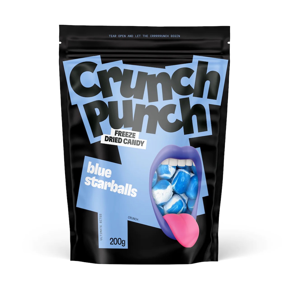 Crunch Punch Freeze-Dried Blue Starballs 200g