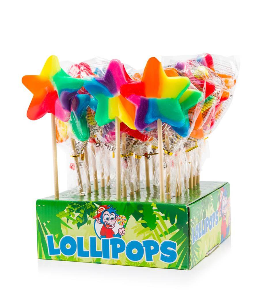 Felko Lolly Star Rainbow 40g (1st)