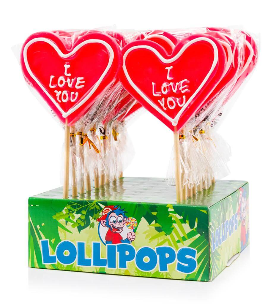 Felko Lolly Heart I Love You 80g (1st)