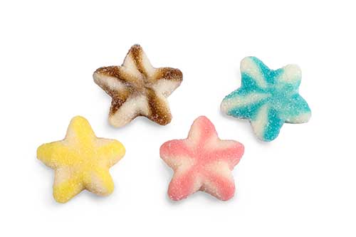 DulcePlus Sugared Twist Mix Star 1kg