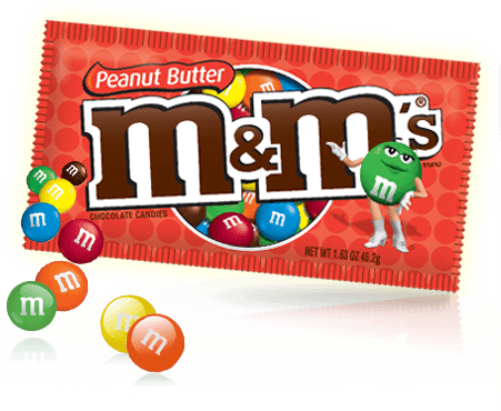 M&Ms Peanut Butter 46g (BF: 2025-04-30)