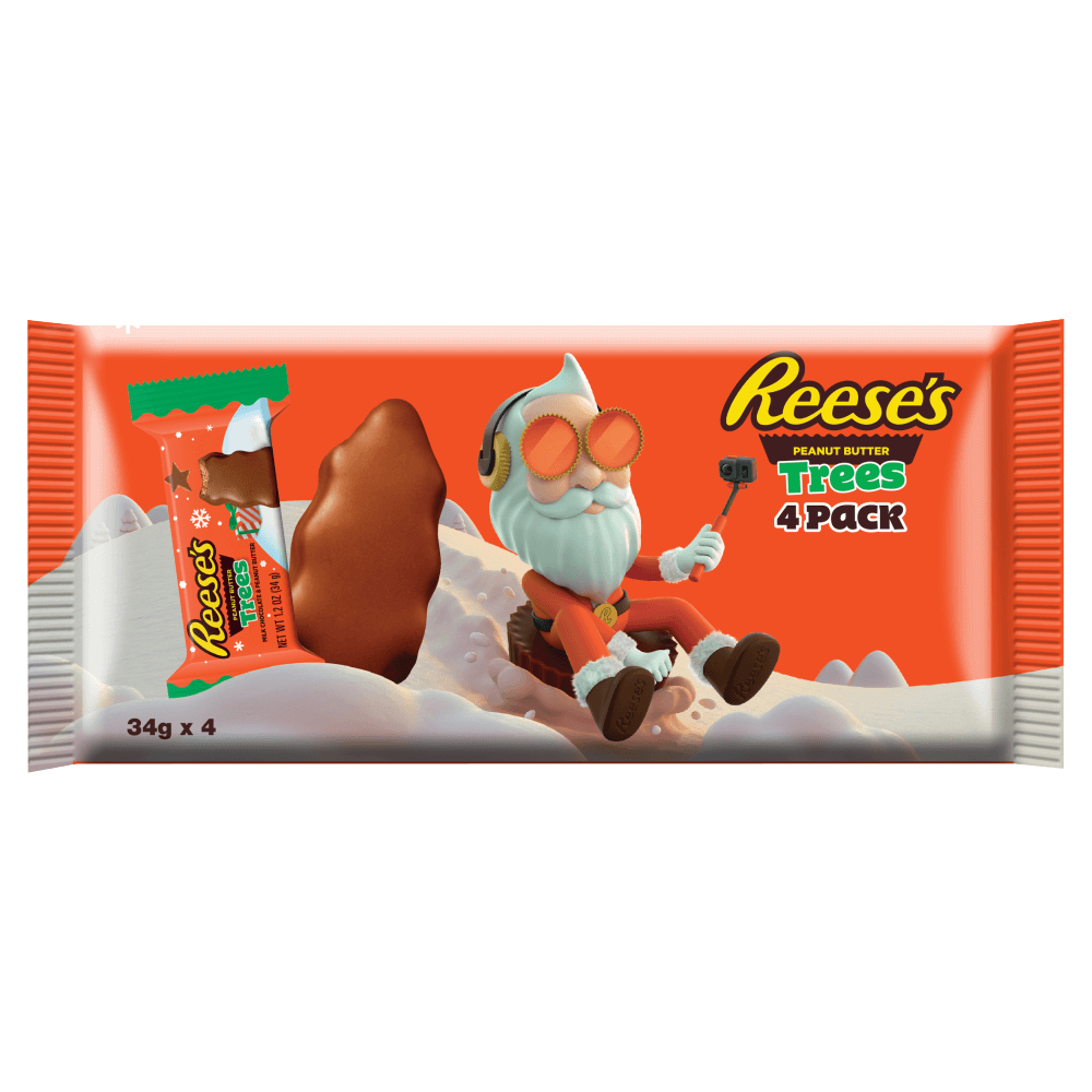 Reeses Peanut Butter Trees 4-pack 136g(BF:2025-03-01)