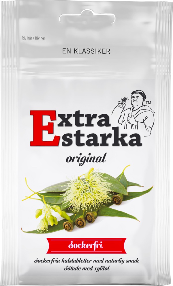 Extra Starka Original Sockerfri 60g(BF:2025-05-06)