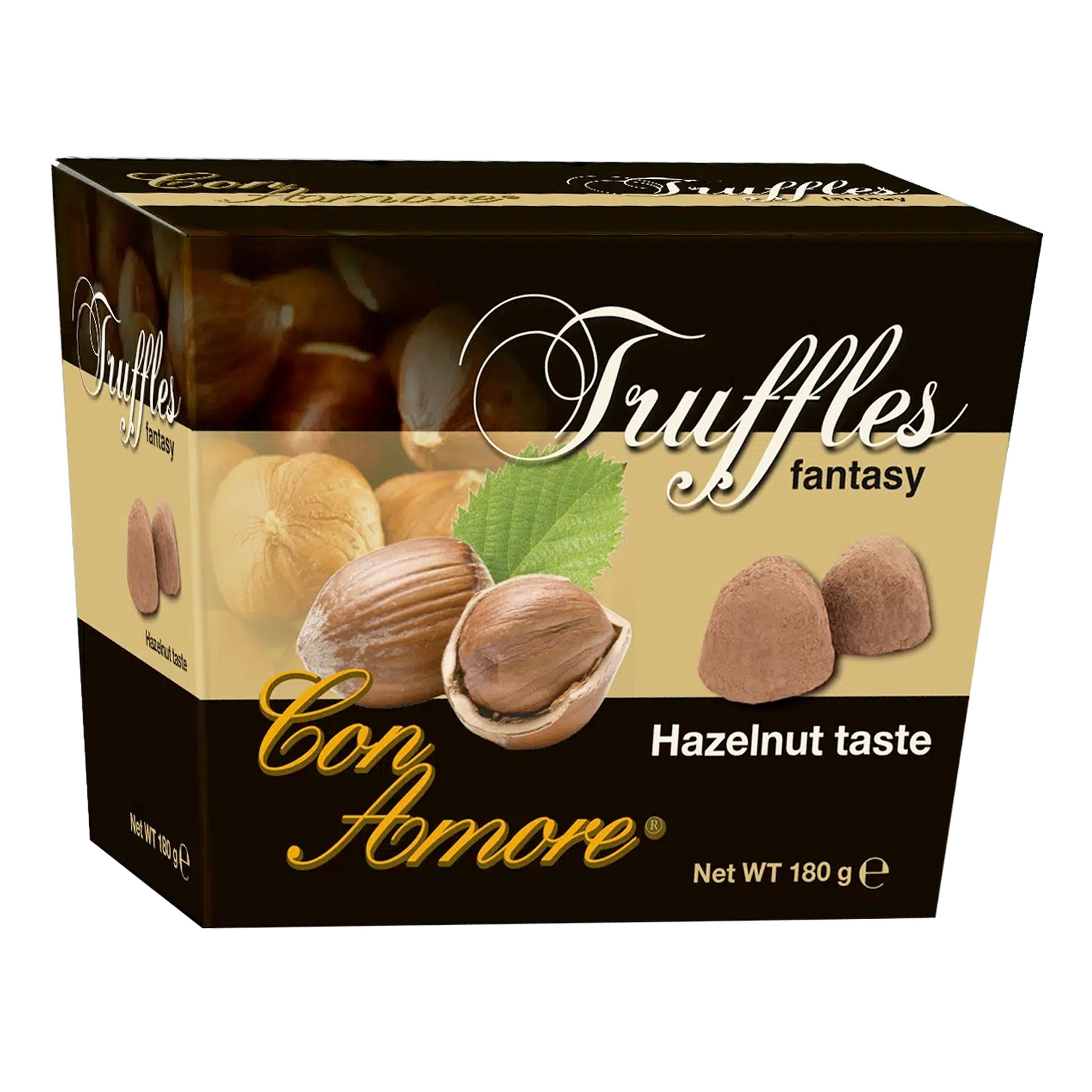 Chokladtryffel Hasselnöt - 180 gram
