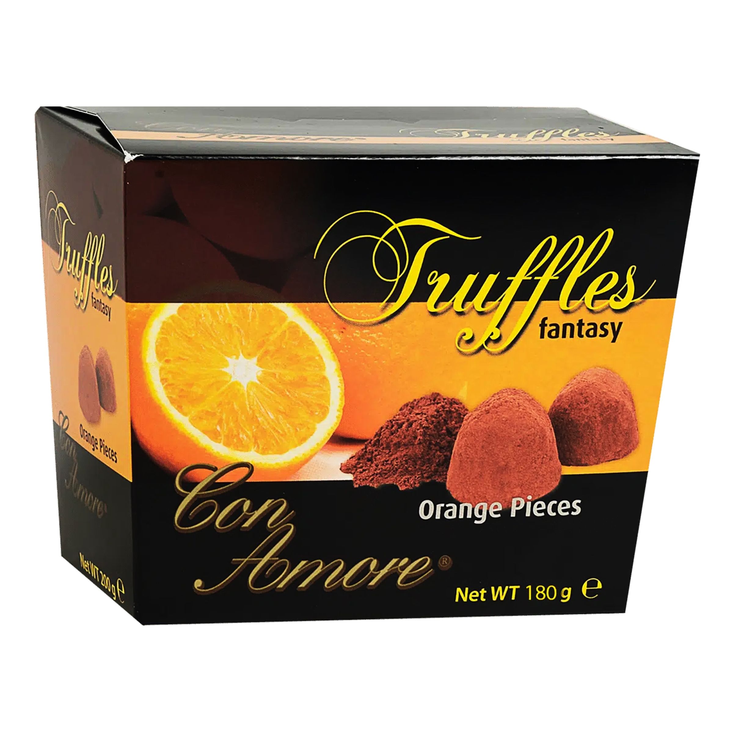 Chokladtryffel Orange - 180 gram