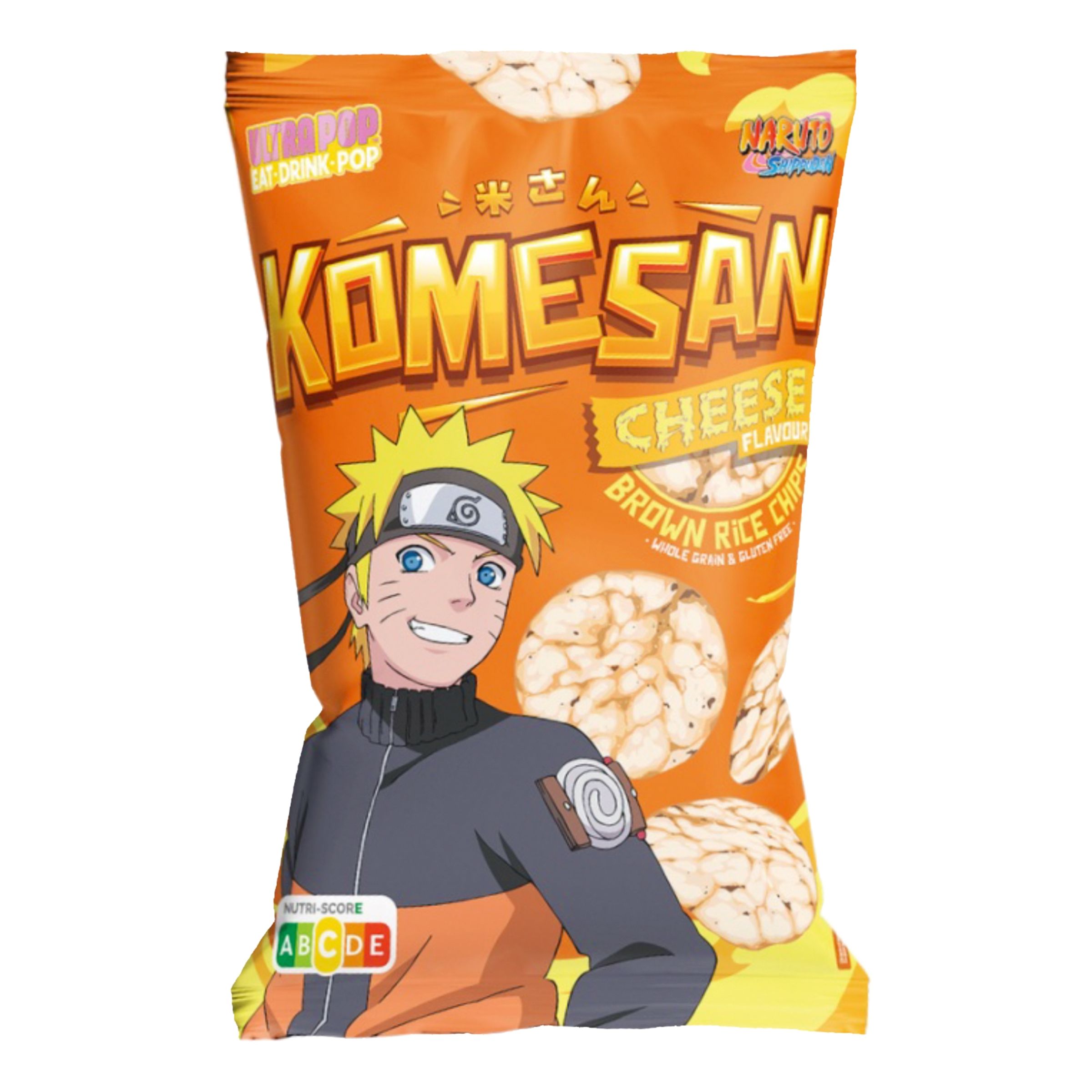 Komesan Rischips Cheese Naruto - 60 gram