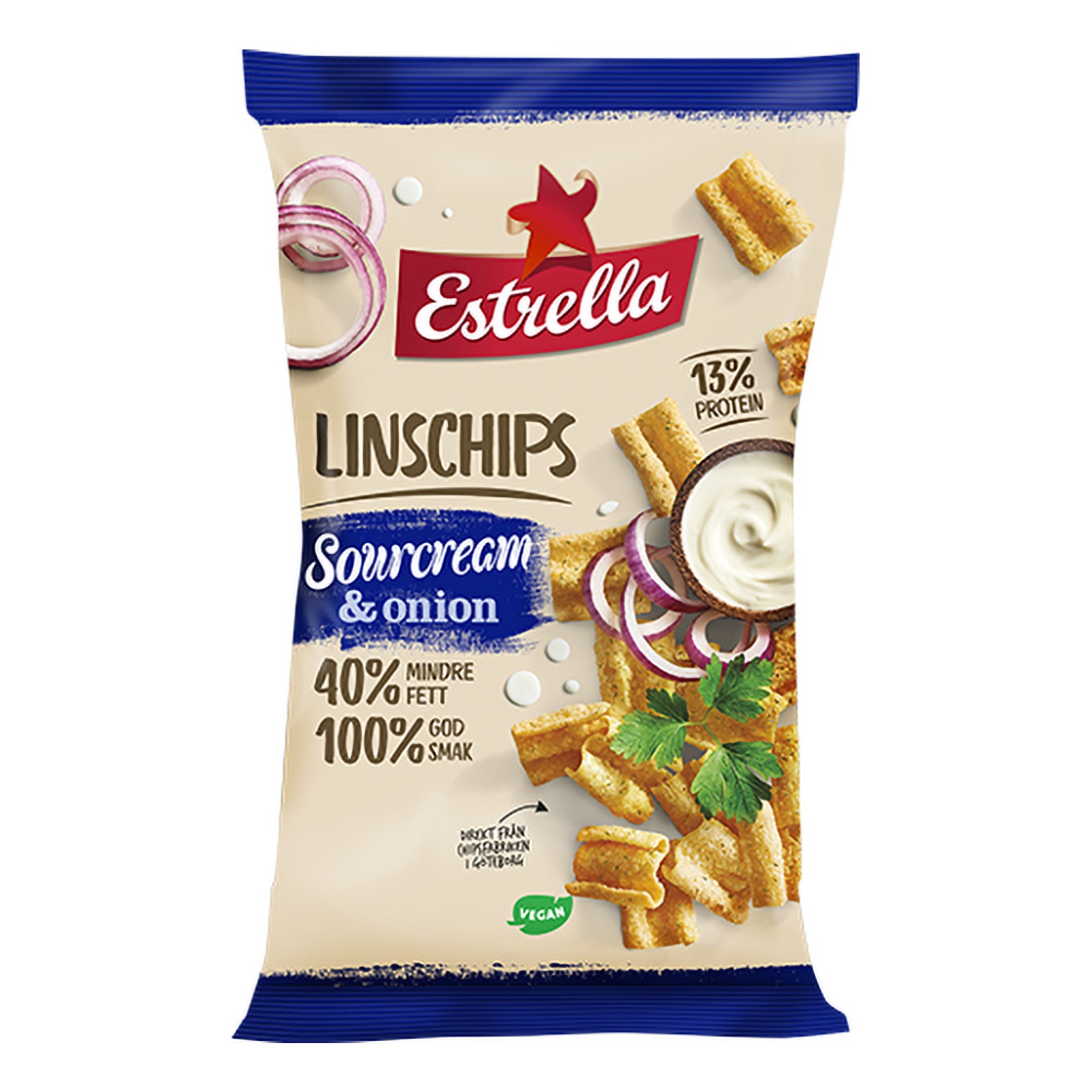 Estrella Linschips Sourcream & Onion - 35 g
