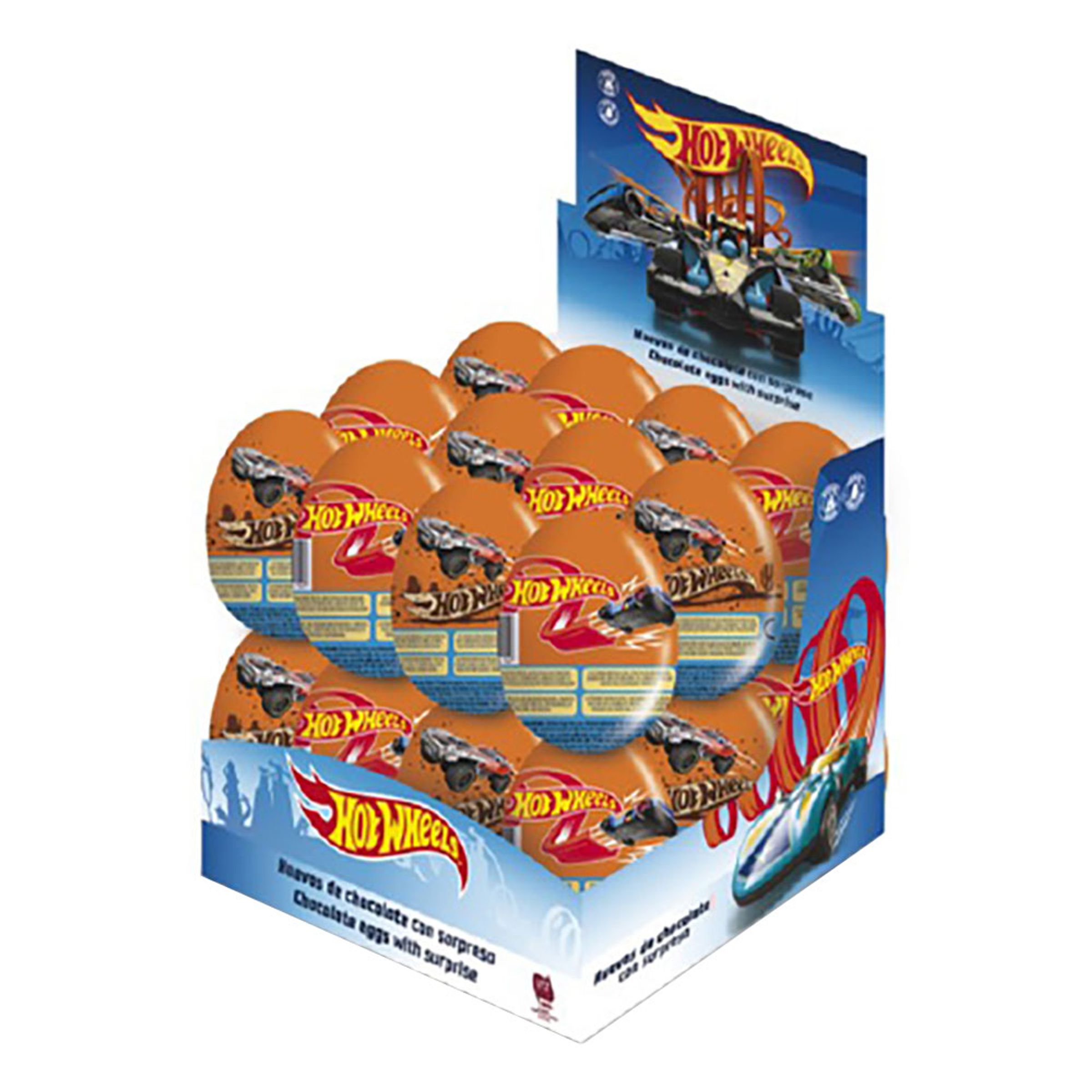 Hot Wheels Chokladägg Stora
