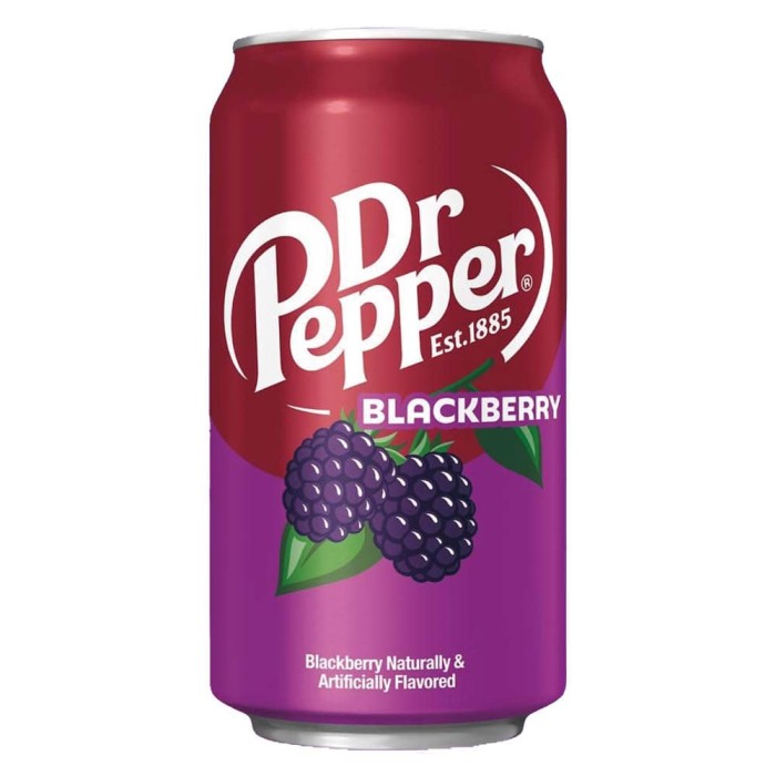 Dr Pepper Blackberry 355ml x 12st